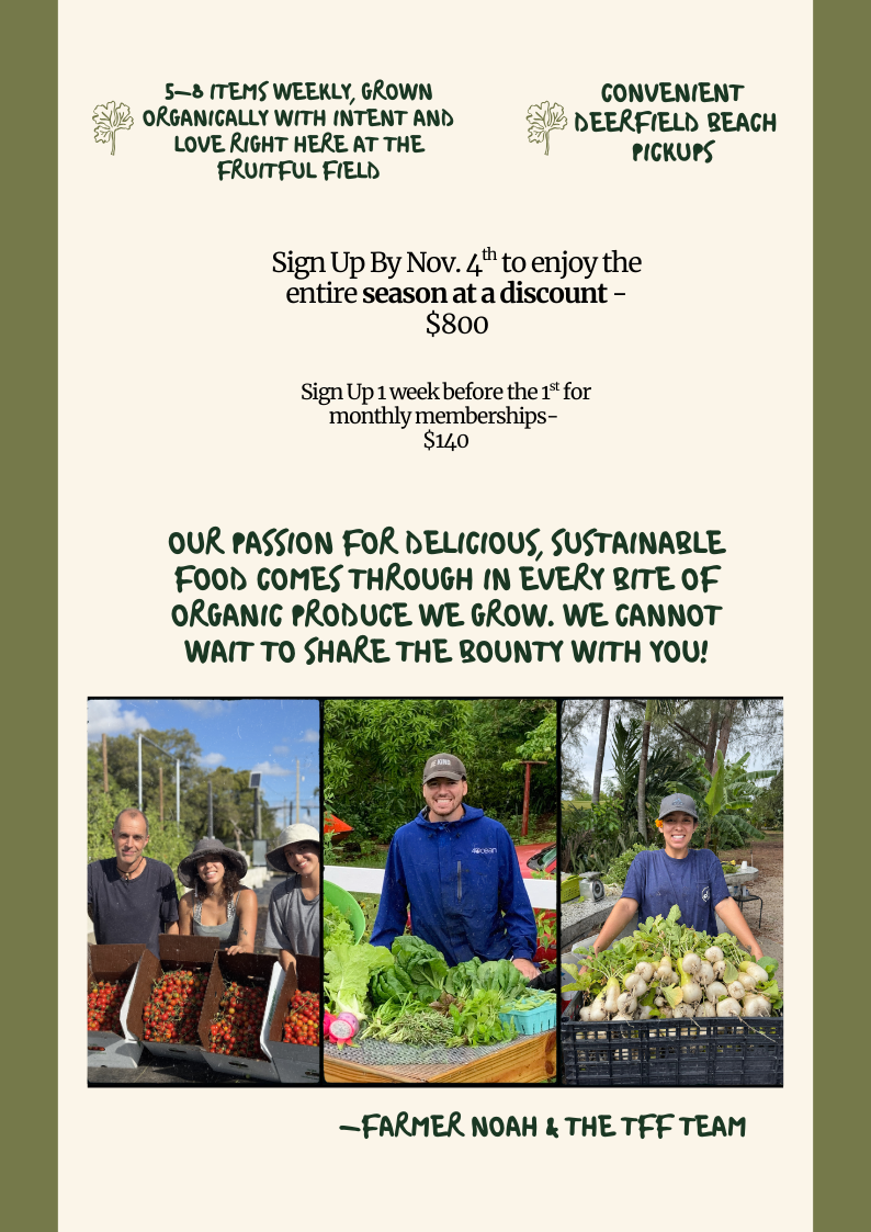 Broward CSA Share Details